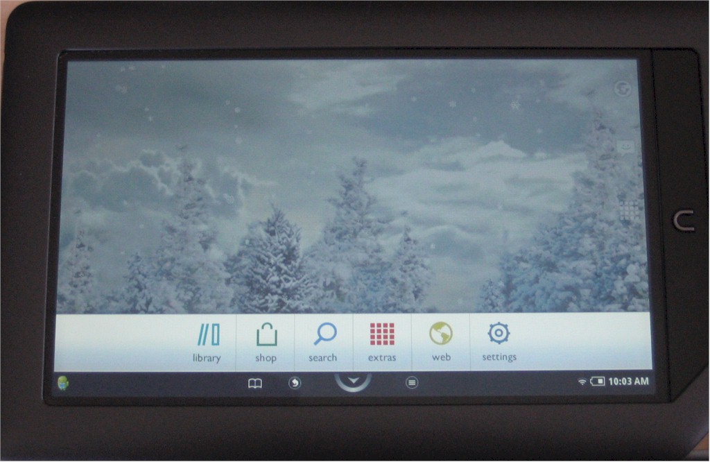 Nook Quick Nav bar still available