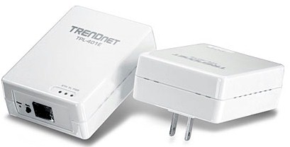 TRENDnet TPL-401E2K 500 Mbps Powerline AV Adapter Kit TRENDnet TPL-401E2K 500 Mbps Powerline AV Adapter Kit