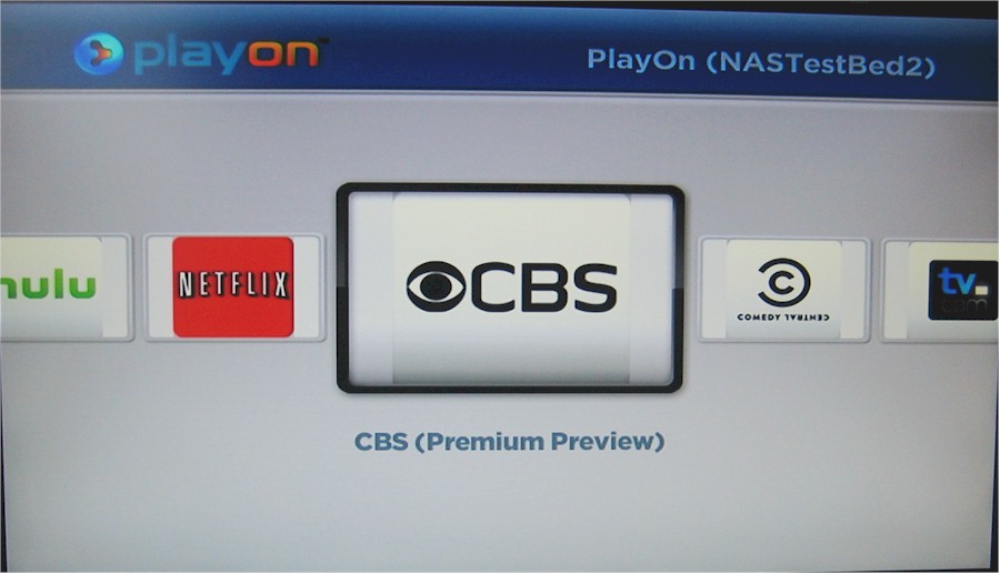 Roku PlayOn app channel listing