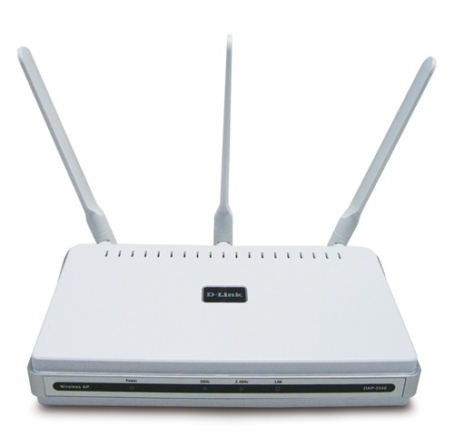 D-Link DAP-2555 AirPremier N Dual Band, PoE Access Point powered by CloudCommand