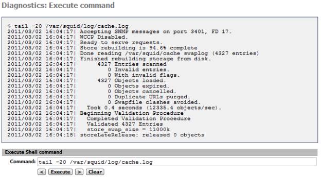 Squid cache.log