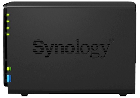 Synology DS211+ side view