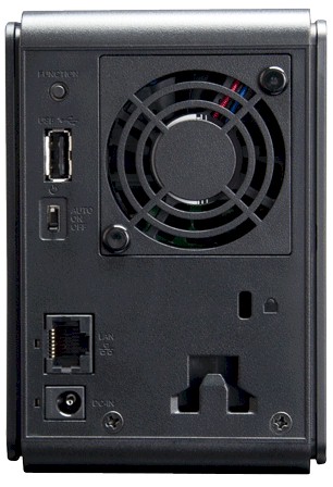 Buffalo CloudStor rear panel