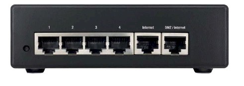 Cisco RV042 rear