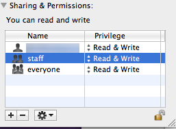 OS X Permissions