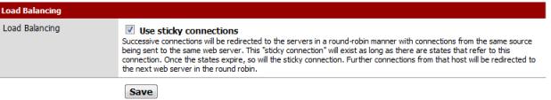 Enable Sticky Connections