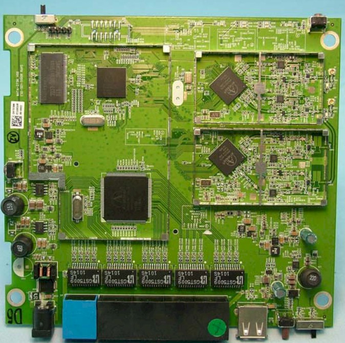 WZR-HP-AG300H board top