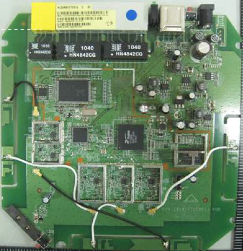 Belkin N750 DB board