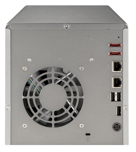 QNAP TS-412 rear panel