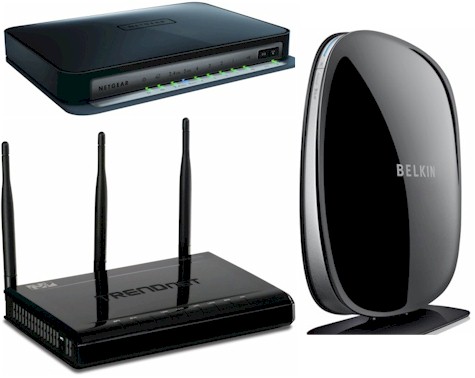 Three 3 stream routers