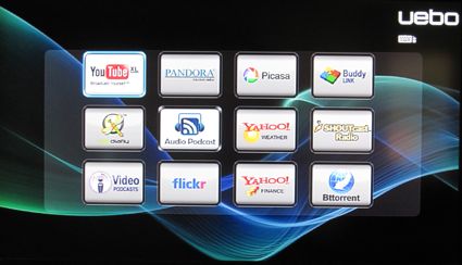 Internet Media Menu