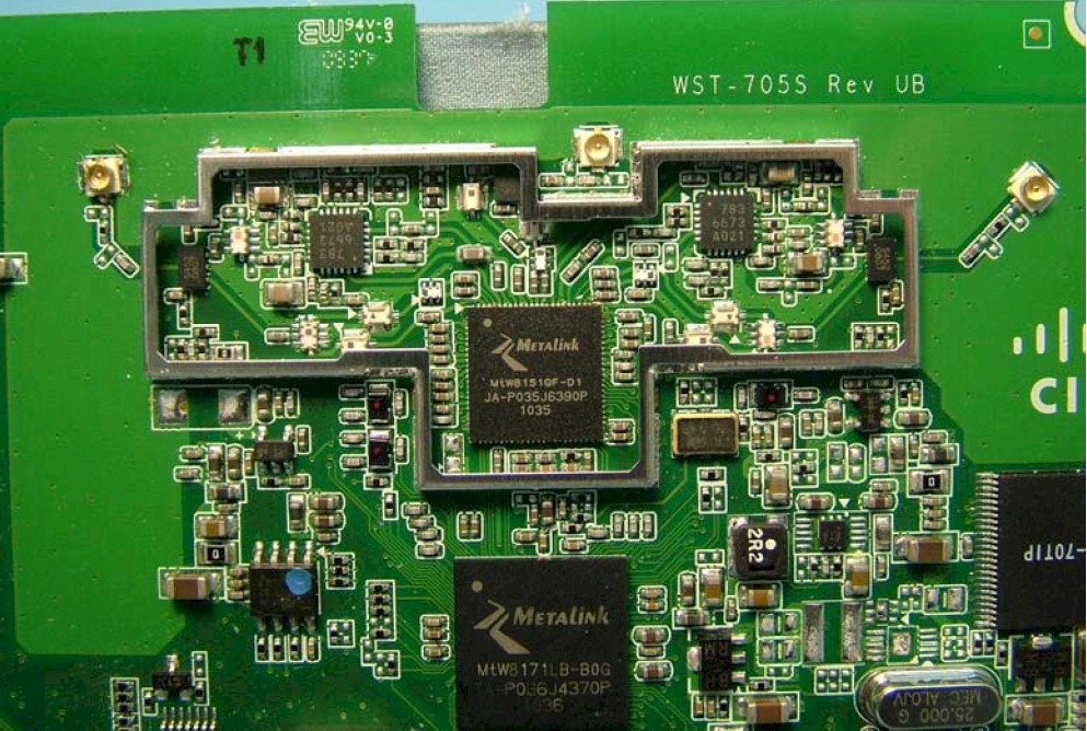 WES610N board detail WES610N board detail