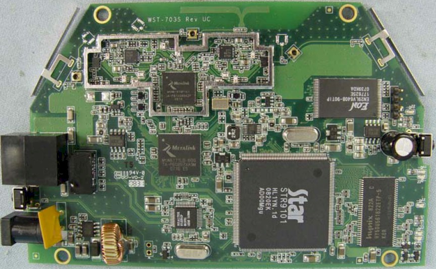 WET610N board detail WET610N board detail