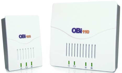 OBi100 and OBi110 VoIP Adapters OBi100 and OBi110 VoIP Adapters