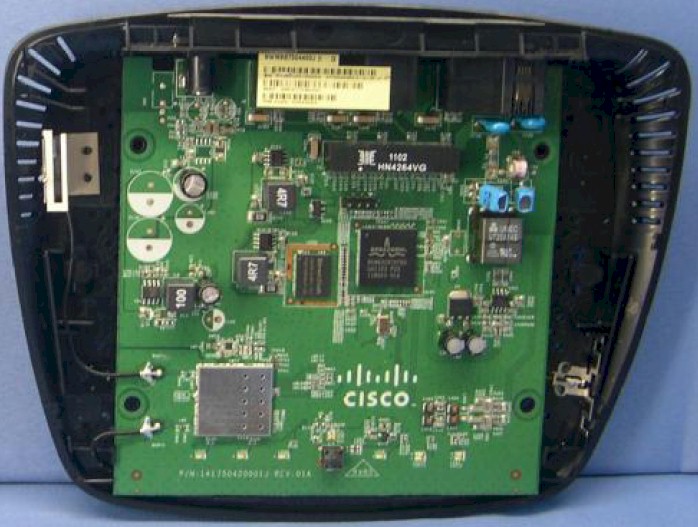 Cisco X2000 inside view