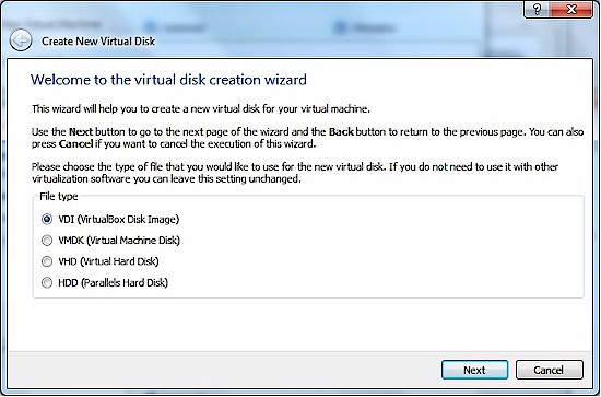 Hard disk type Hard disk type