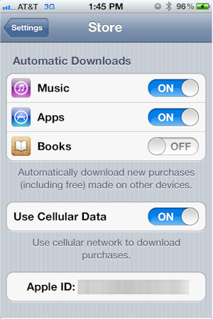 iOS5 introduces automatic downloads. You can choose to use cellular data or not. By default it's turned off.
