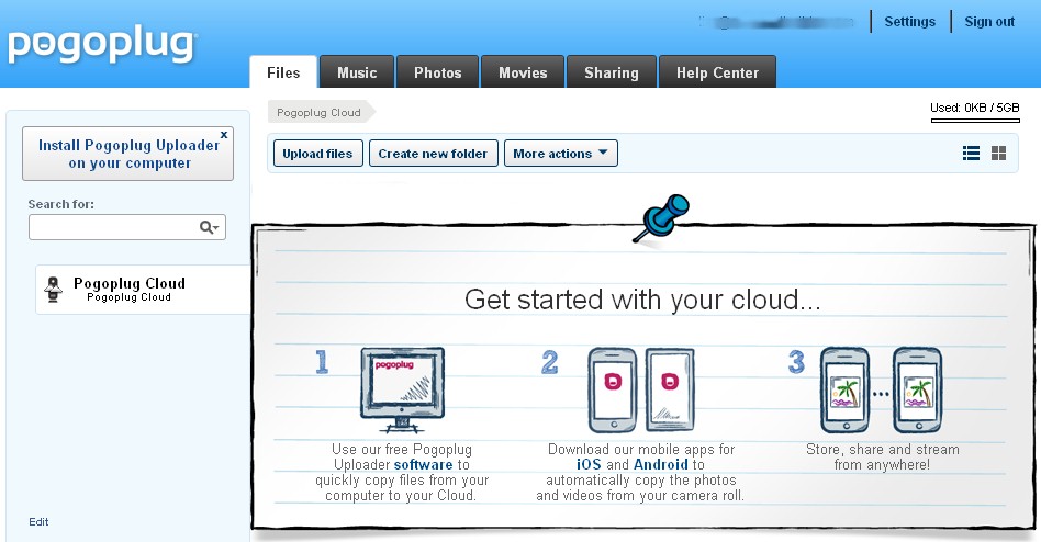 Pogoplug Cloud