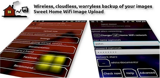 Sweet Home WiFi Picture Backup