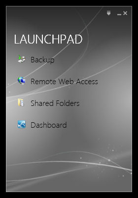 Launchpad used by clients