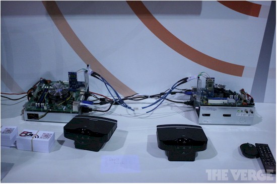 Buffalo 802.11ac demo setup (Photo credit - TheVerge.com)