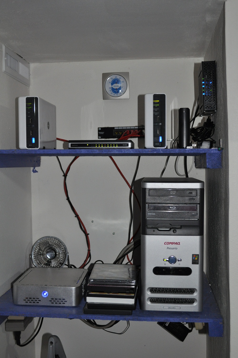 The low power home server in the network closet
