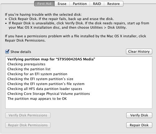 MacOS Disk Utility