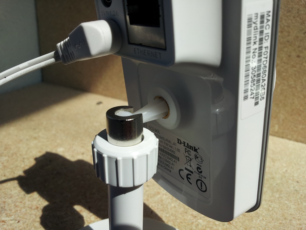 D-Link DCS-942L soft plastic ball and socket D-Link DCS-942L soft plastic ball and socket