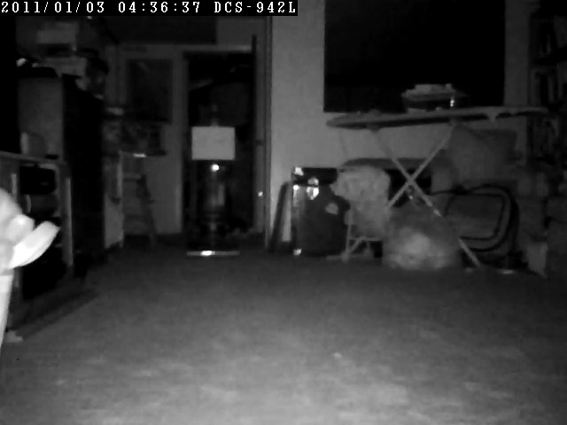 D-Link DCS-942L night mode image from DCS-942L review D-Link DCS-942L night mode image from DCS-942L review