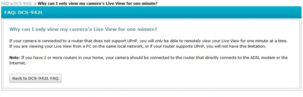 mydlink.com live video time limit without uPnP enabled mydlink.com live video time limit without uPnP enabled