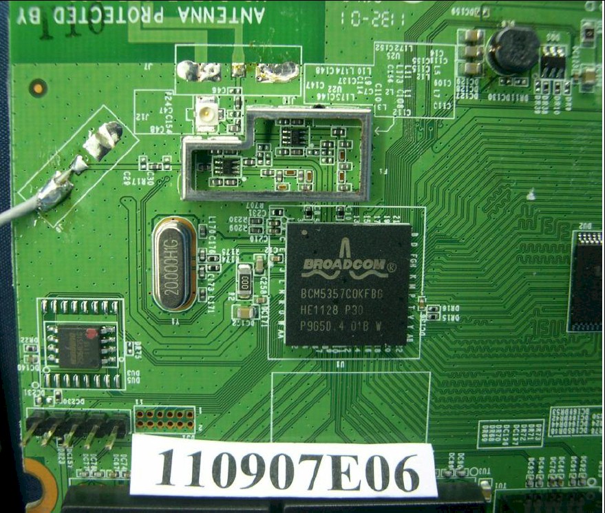 Linksys E900 / E1200 v2 board detail