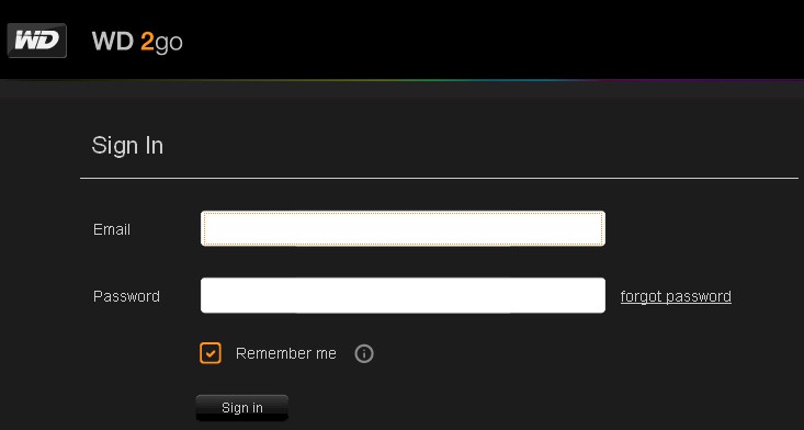 Web access login