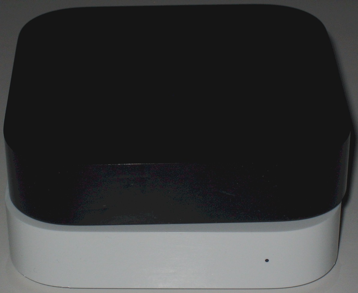 Apple TV and 2012 AirPort Express - front