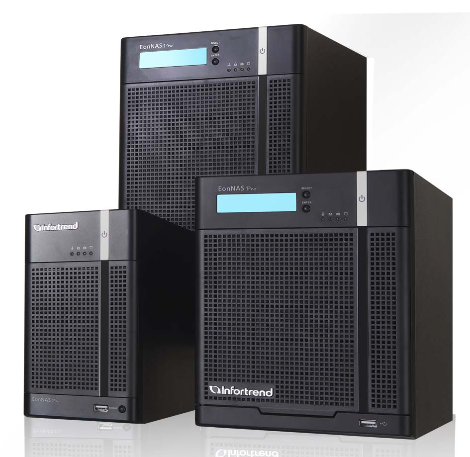 New NAS Server Family From Infortrend