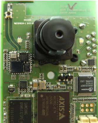 ARTPEC-B processor of the Axis M1011-W