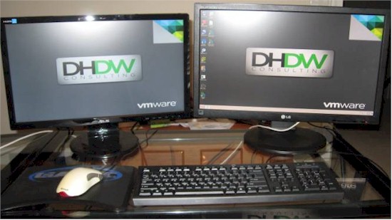 Dual screen mode