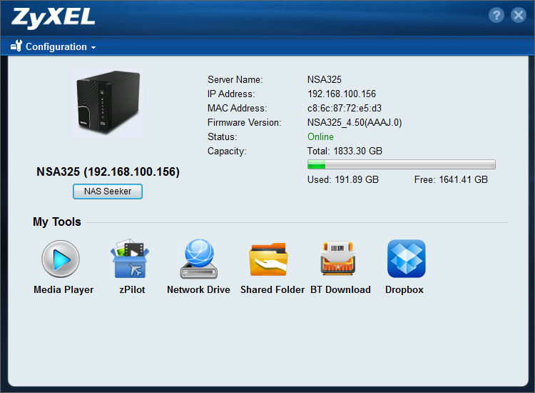 Network Setup Utility