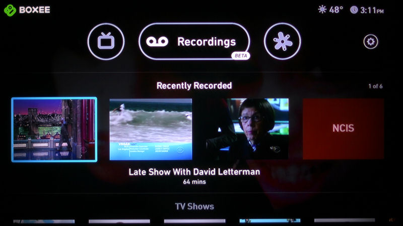 Boxee TV Recording