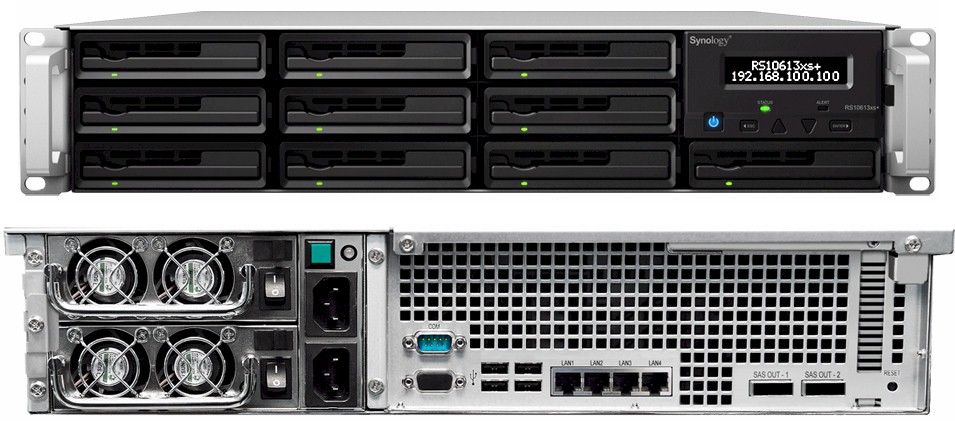 Synology RackStation RS10613xs+