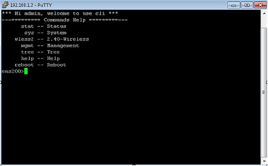 ENS200 command line