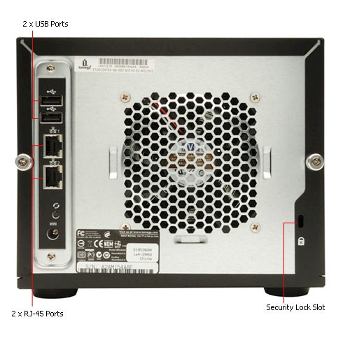 ix4-300d Back Panel