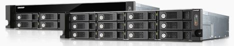 QNAP 12-bay TS-1270U-RP and 8-bay TS-870U-RP