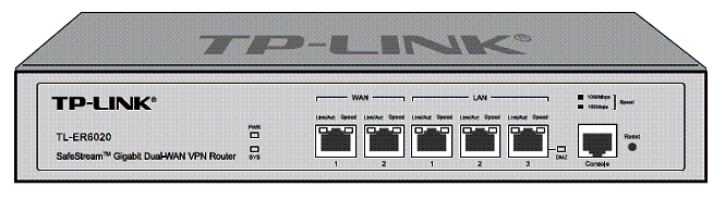 TP-LINK TL-ER6020 front