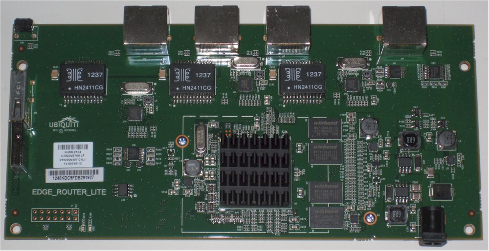 ERL board top side