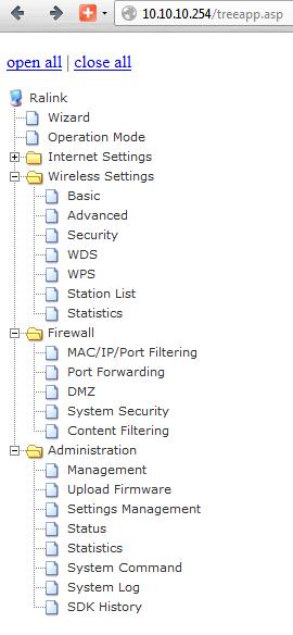 Settings in treeinfo.asp