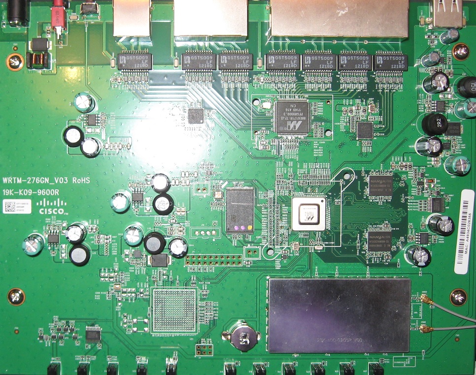 Cisco ISA550W board