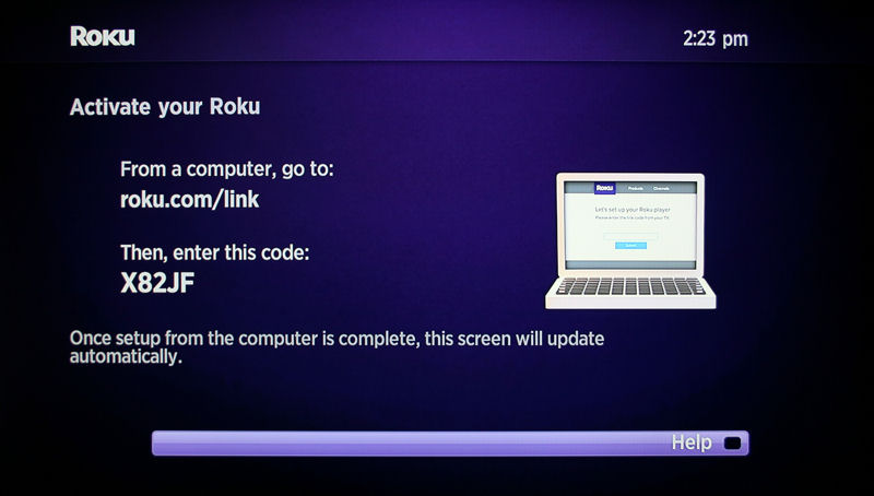 Roku 3 Activation