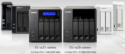 QNAP TS-x21 and TS-x20 NAS families