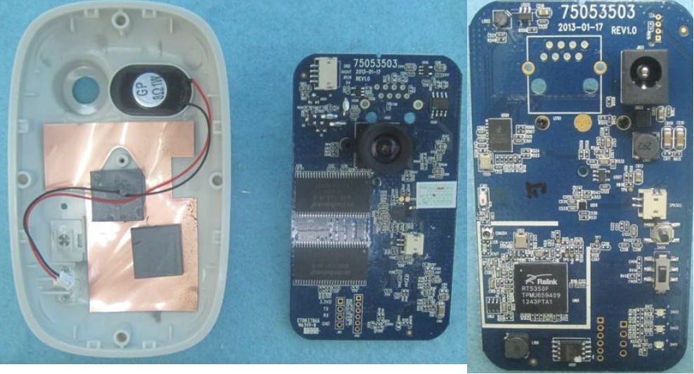 Belkin NetCam HD Board Views