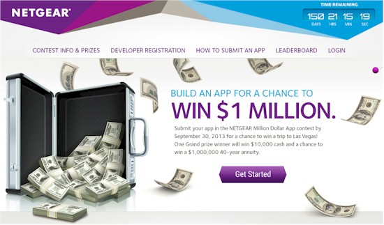 NETGEAR Million Dollar App Contest
